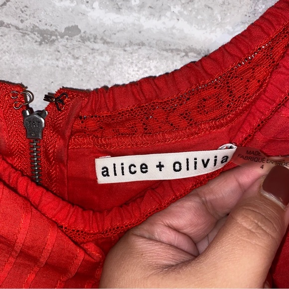 Alice & Olivia Pansy Maxi dress sz 4 - Picture 5 of 6